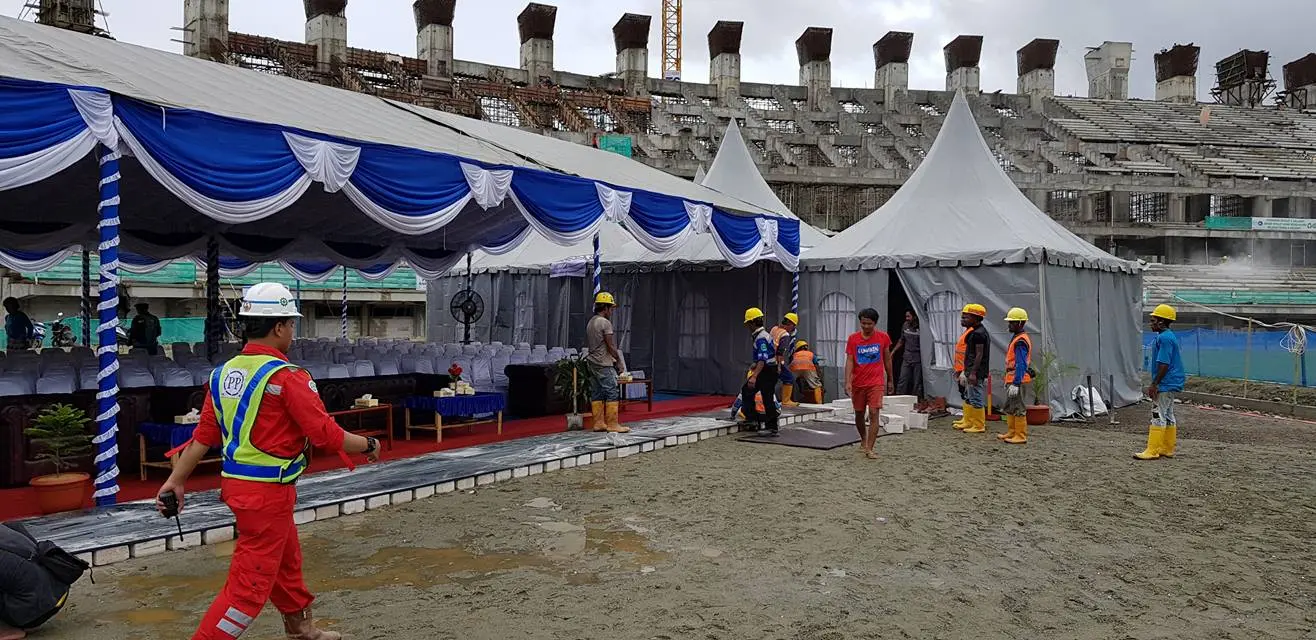 Dokumentasi event — Rental Partisi Booth Pameran, Kursi & Tenda Pesta di Papua