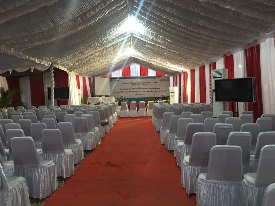 Dokumentasi event — Rental Partisi Booth Pameran, Kursi & Tenda Pesta di Papua