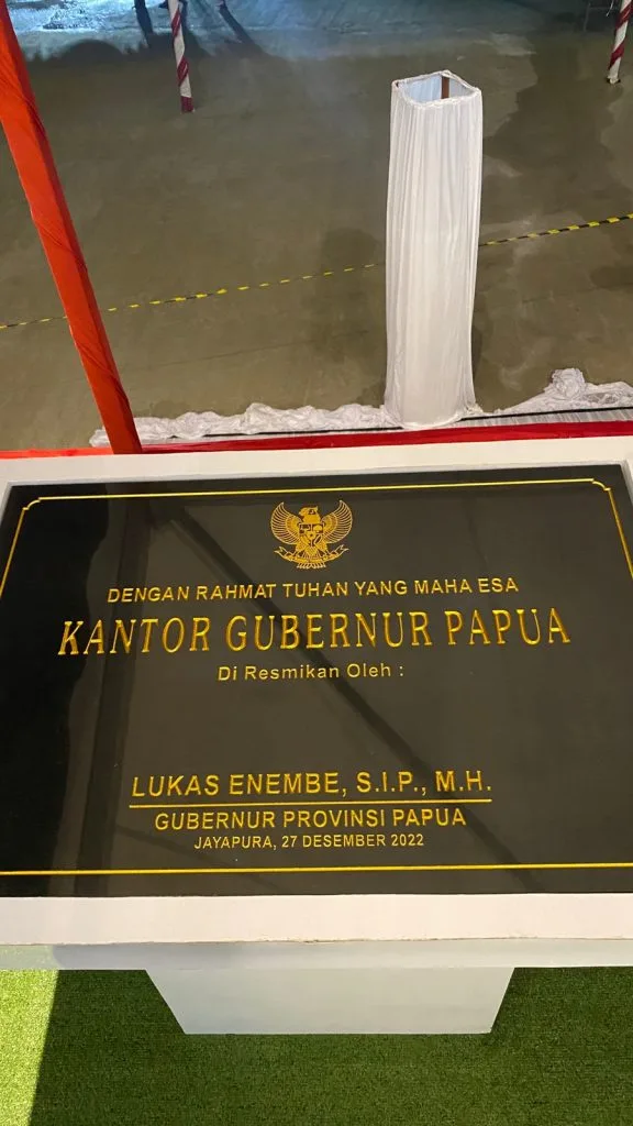 Dokumentasi event — Peresmian Kantor Gubernur Papua 2023