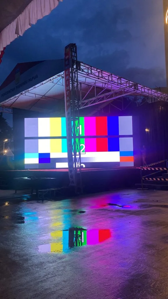 Dokumentasi event — Rental dan Produksi untuk event di Papua