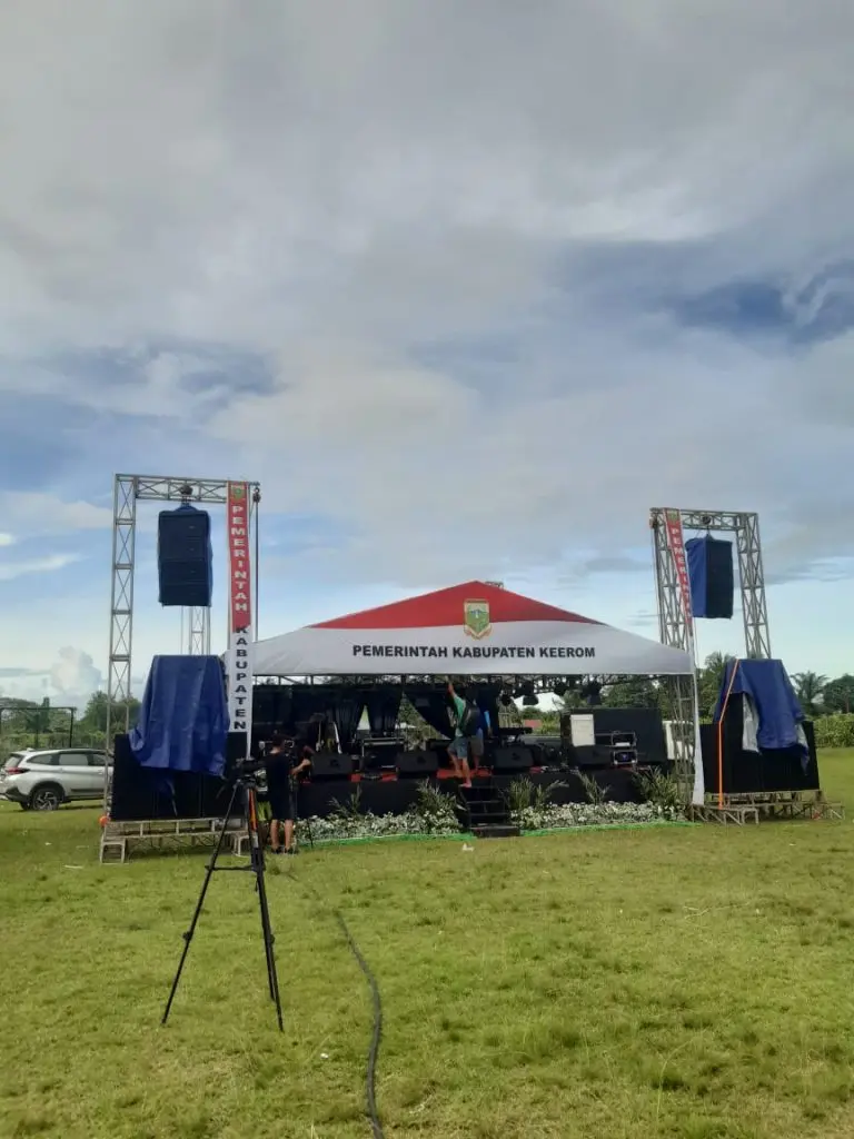 Dokumentasi event — Rental dan Produksi untuk event di Papua